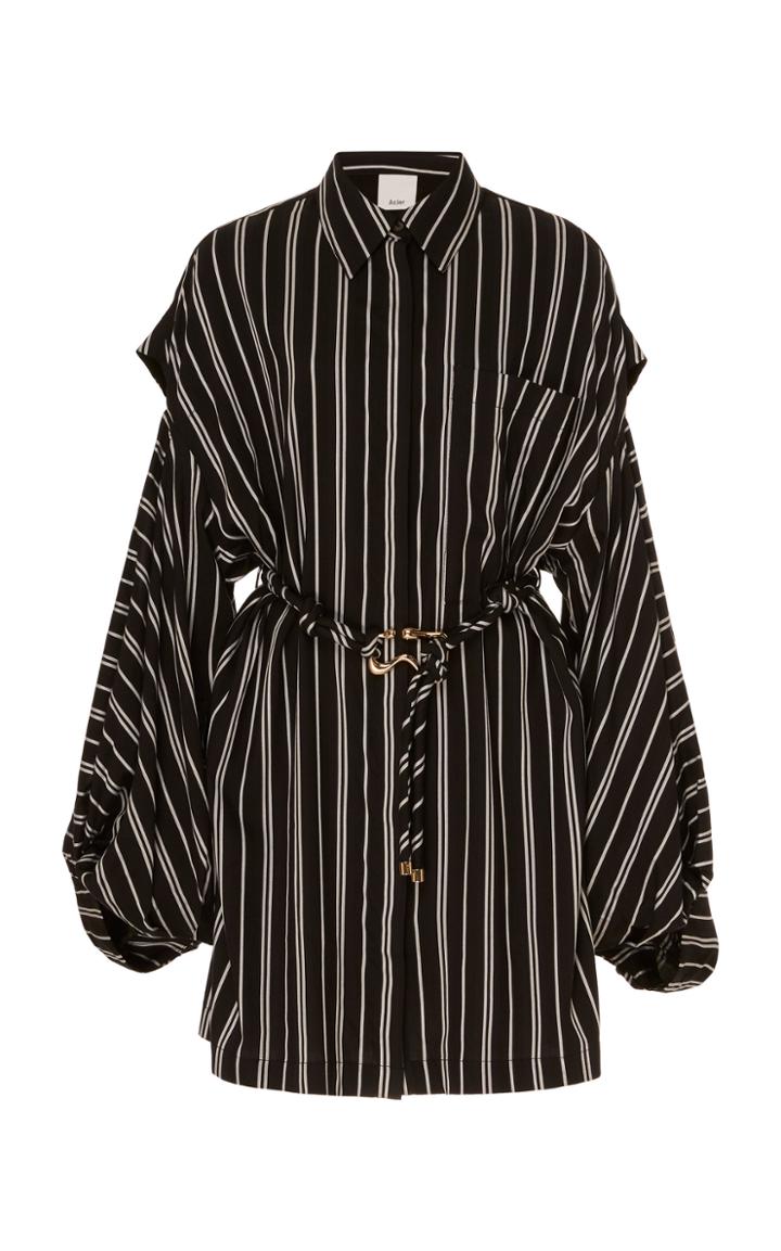 Moda Operandi Acler Jenga Cut Out Shirt Dress Size: 2