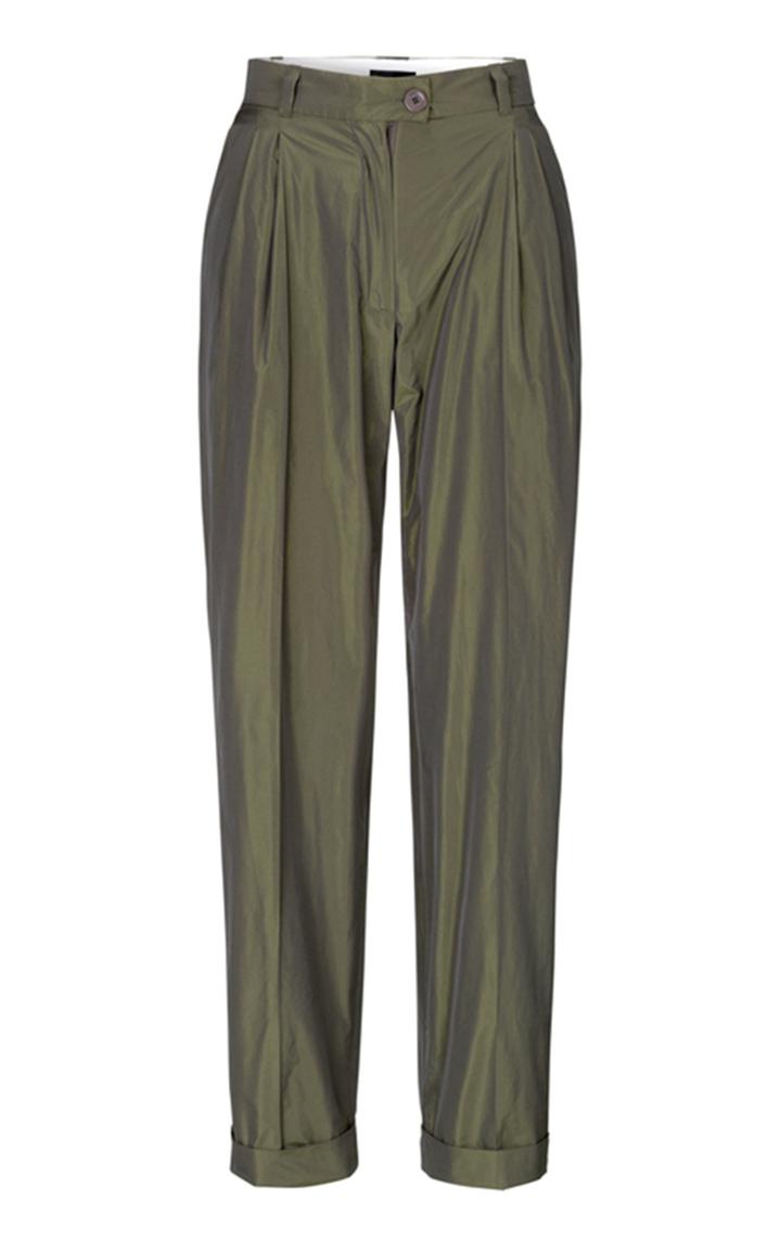 Moda Operandi Stine Goya Laia Shell Straight-leg Pants