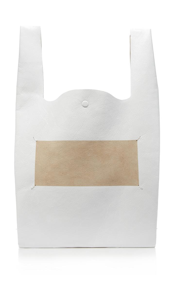 Maison Margiela Monoprix Matte Leather Bag
