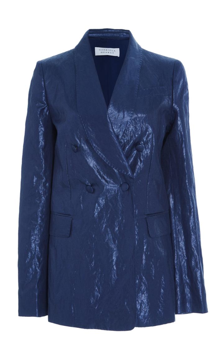 Gabriela Hearst Caligula Lame Blazer