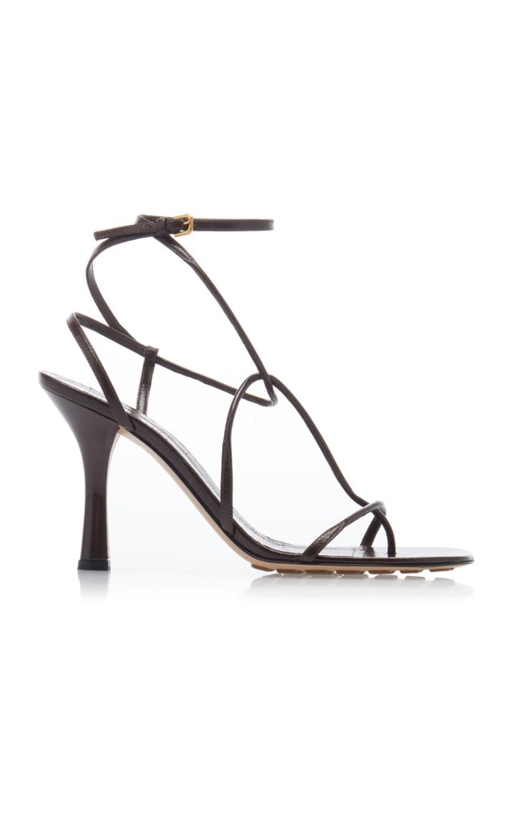 Bottega Veneta Leather Strappy Heeled Sandals