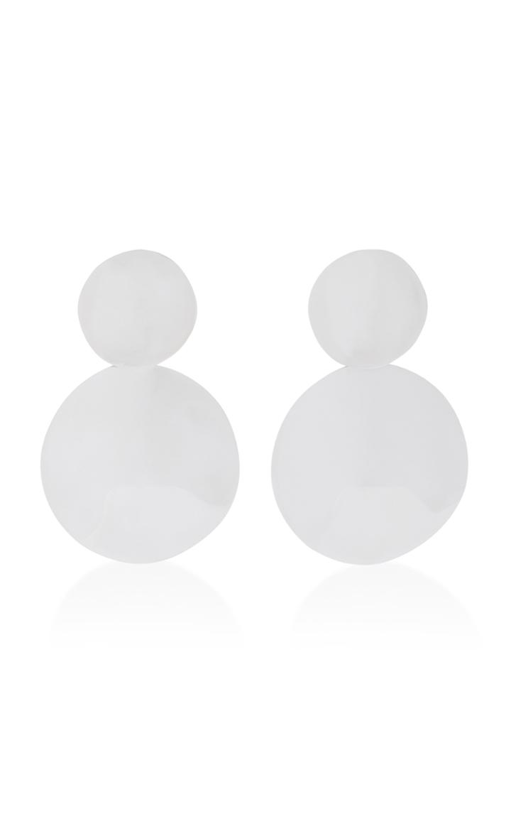 Agmes Stella Short Sterling Silver Earrings