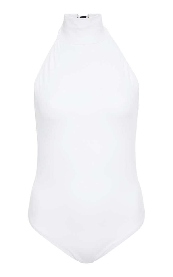 Oye Swimwear High Neck With Ribbon