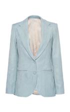 Moda Operandi Philosophy Di Lorenzo Serafini Python Leather Single-breasted Blazer