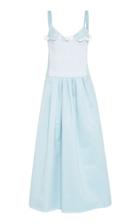 Moda Operandi Marina Moscone Smocked Cotton-blend Dress Size: 0