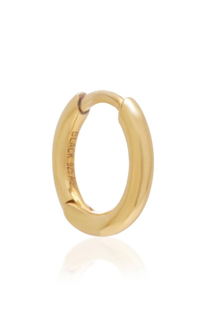 Maria Black Marco Yellow-gold Plated Huggie Earring