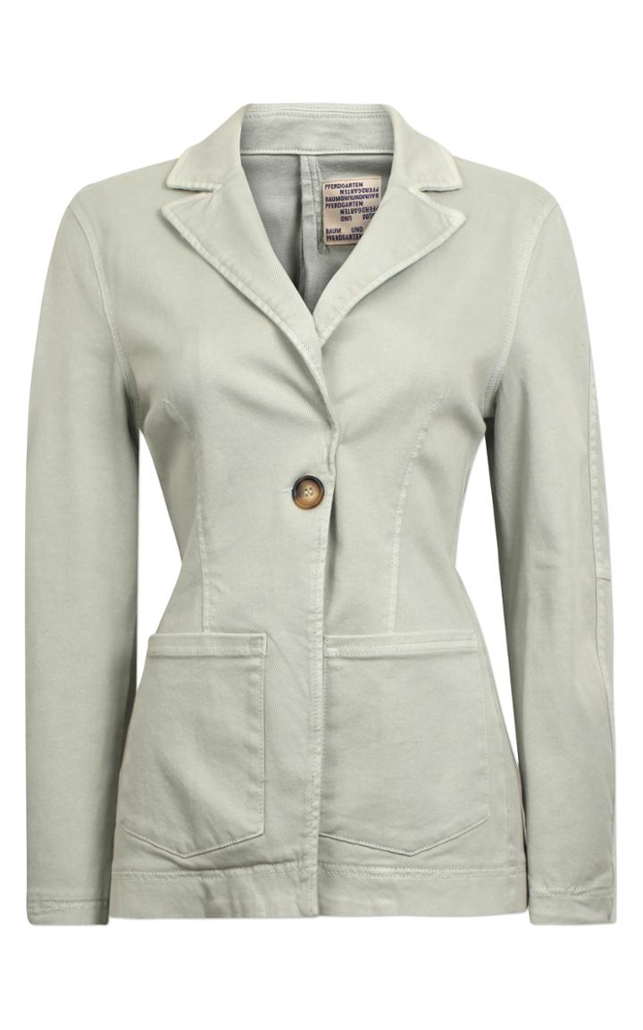 Baum Und Pferdgarten Bethanie Pleat Cotton-blend Blazer