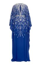 Moda Operandi Zuhair Murad Starlight Embroidered Crepe Caftan