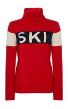Perfect Moment Ski Intarsia-knit Wool Sweater