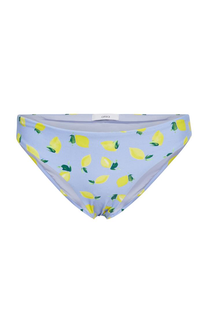 Onia Lily Lemon Toss Bikini Bottom