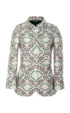 Zac Posen Jacquard Lame Jacket