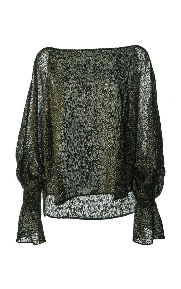 Nili Lotan Velvet Devon Blouse