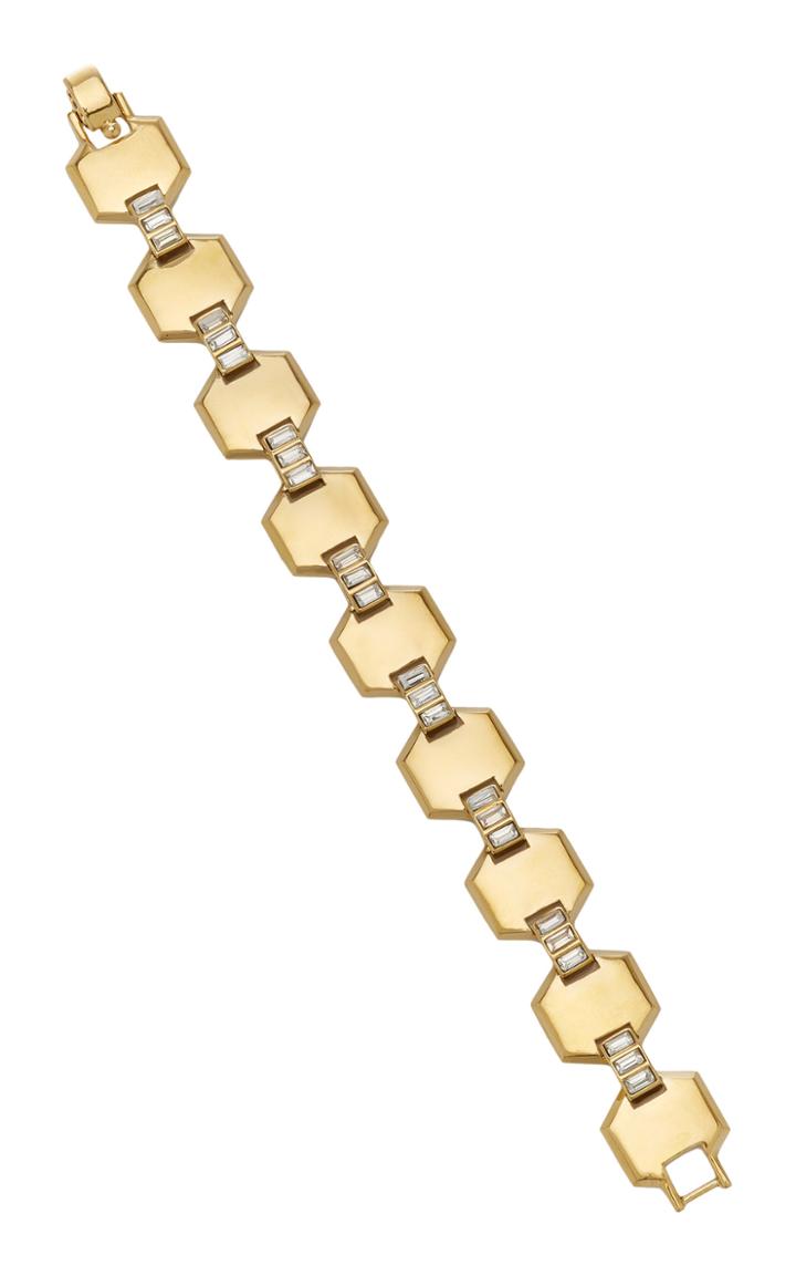 Lulu Frost Meta Gold-plated Bracelet
