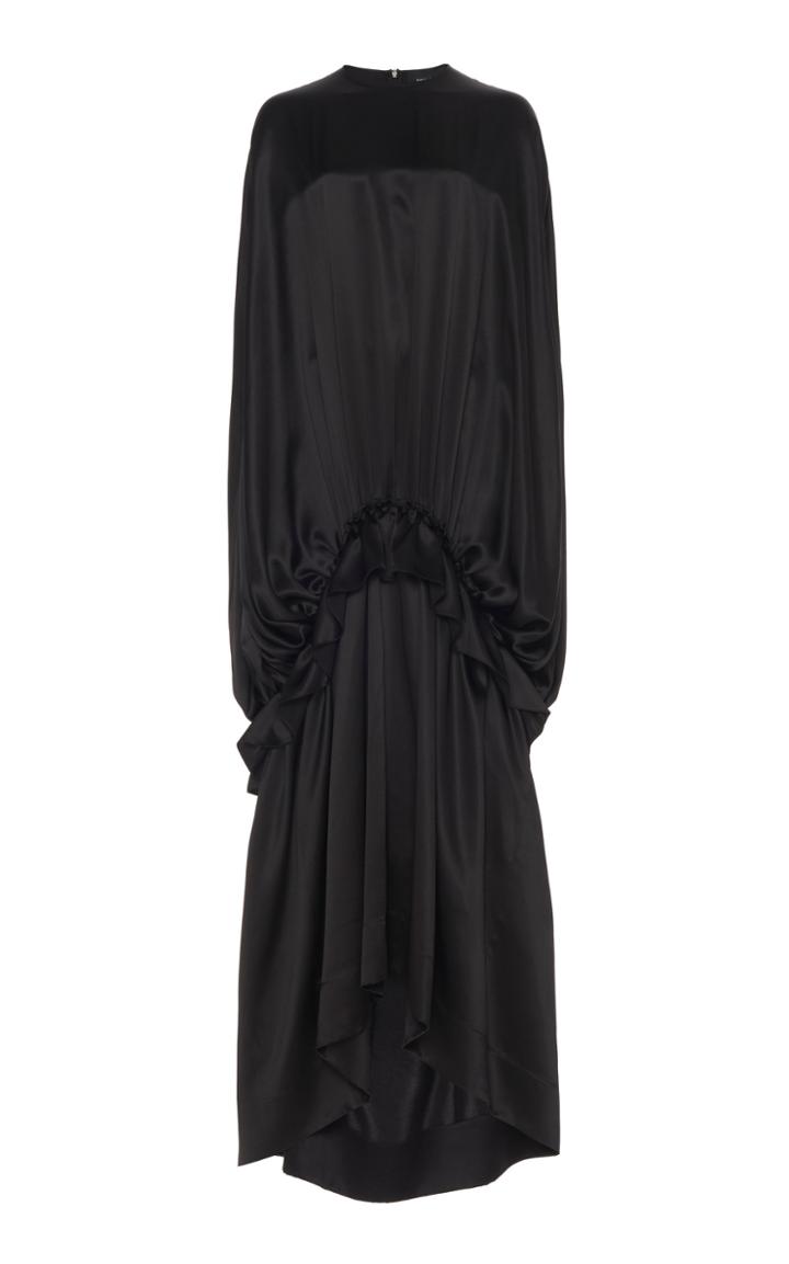 Moda Operandi Simone Rocha Draped Pleated Maxi Dress Size: 4