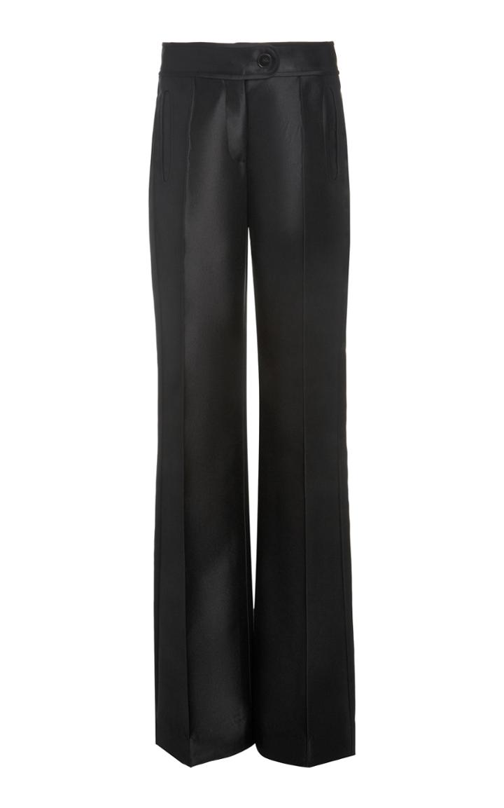 Moda Operandi Prabal Gurung Satin Straight Leg Trousers