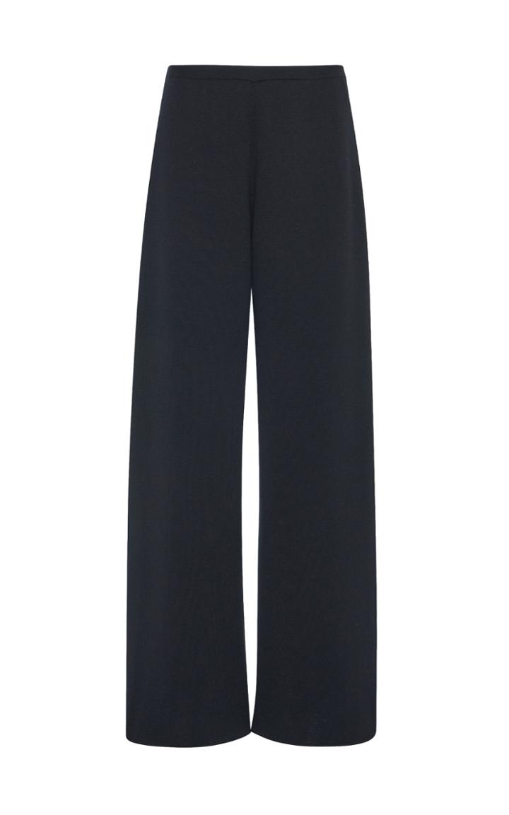 Moda Operandi The Row Chuk Wool-silk Wide-leg Pants