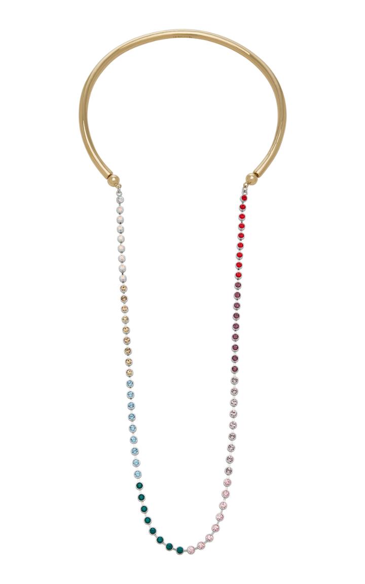 Demarson Talitha 12k Gold-plated And Crystal Necklace