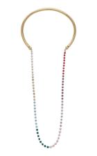 Demarson Talitha 12k Gold-plated And Crystal Necklace