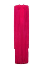 Emilio Pucci Fringe Cutout Maxi Dress