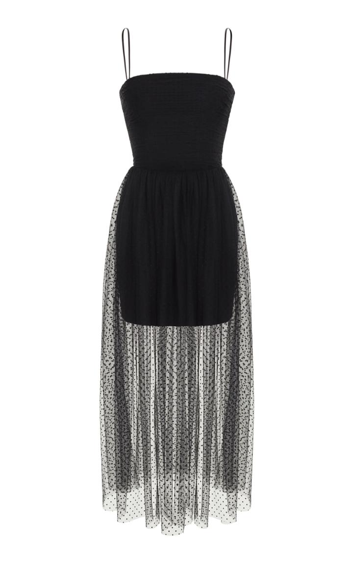 Rasario Tulle Midi Dress