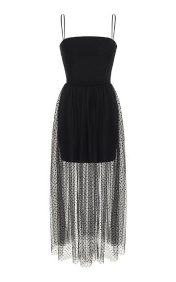 Rasario Tulle Midi Dress