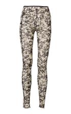 Moda Operandi Dorothee Schumacher Sheer Blooming Floral Stretch-jersey Leggings