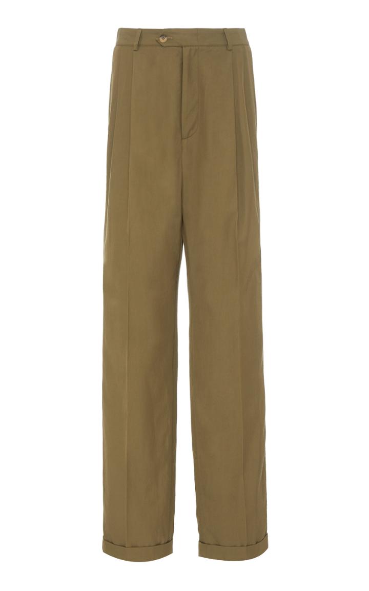 Moda Operandi Deveaux Toni Crepe Straight-leg Pants Size: 2