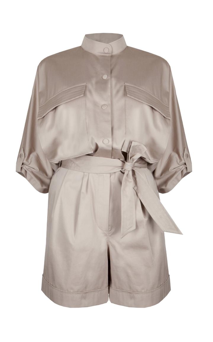 Moda Operandi Piece Of White Jason Poplin Jumpsuit