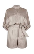 Moda Operandi Piece Of White Jason Poplin Jumpsuit