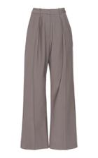 Michael Lo Sordo Wool Wide-leg Pants