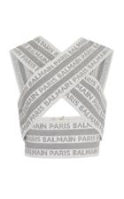 Balmain Logo Cropped Top