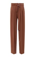 Victoria Victoria Beckham Front Pleat Belted Pant