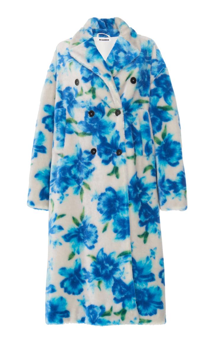 Jil Sander Fidenza Floral Coat