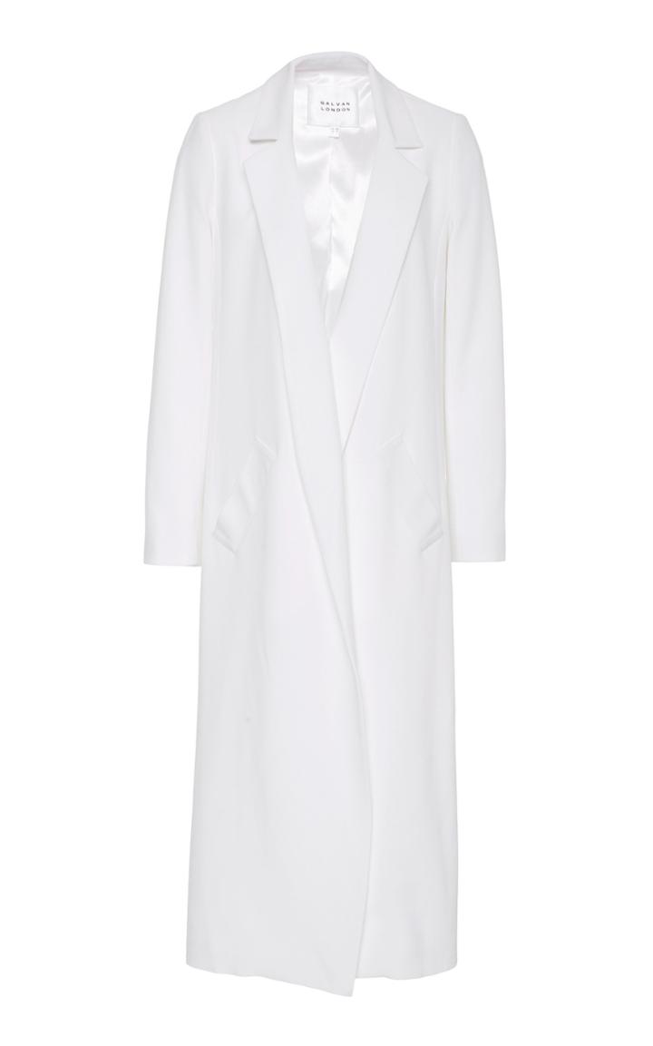 Moda Operandi Galvan Sun Crepe Coat Size: 34