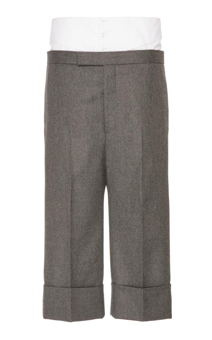 Thom Browne Low Rise Drop Crotch Backstrap Trouser