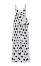 Mara Hoffman Bari Polka Dot Cotton-poplin Maxi Dress