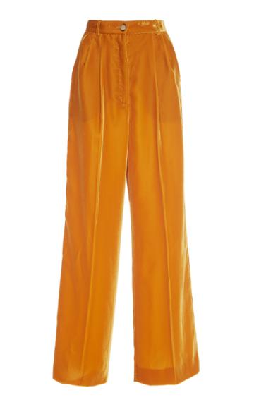 John Galliano Velvet Trousers