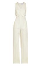 Moda Operandi Aleksandre Akhalkatsishvili Slim Vest Cotton Jumpsuit Size: Xs