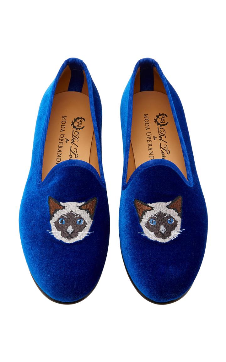 Del Toro Siamese Velvet Slipper