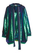 Mira Mikati Hooded Sequin Dress