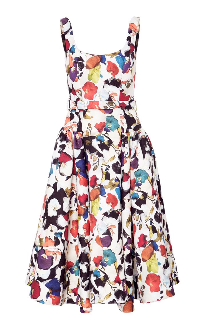 Jonathan Cohen Orchid Collage Jacquard Ballet Dress