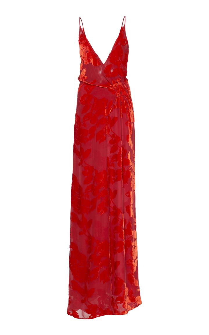 Galvan Rose Gown