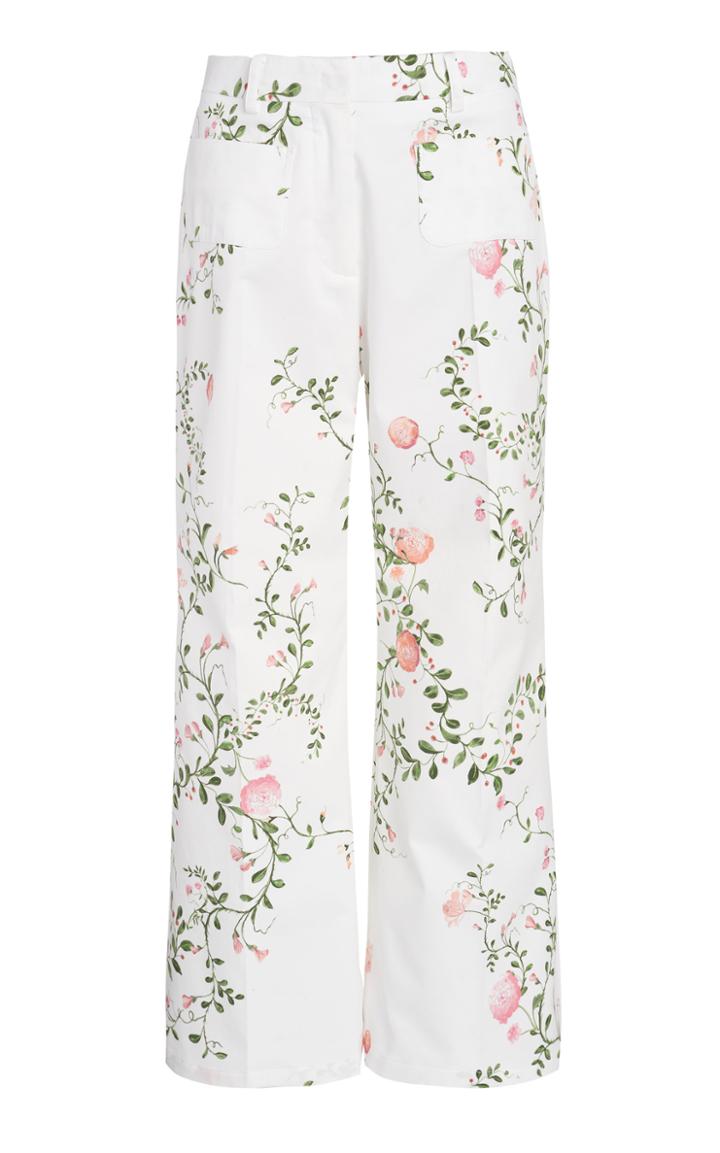 Moda Operandi Giambattista Valli Printed Twill Pants
