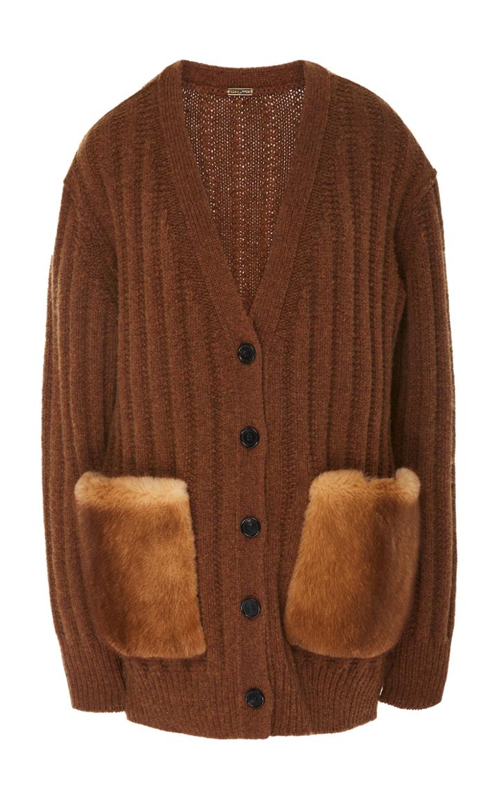 Adam Lippes Oversized Wool-cashmere Cardigan