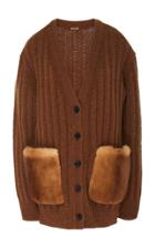 Adam Lippes Oversized Wool-cashmere Cardigan
