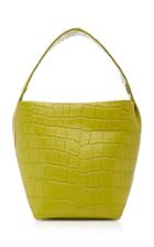 Imago-a Croc-embossed Leather Bucket Bag