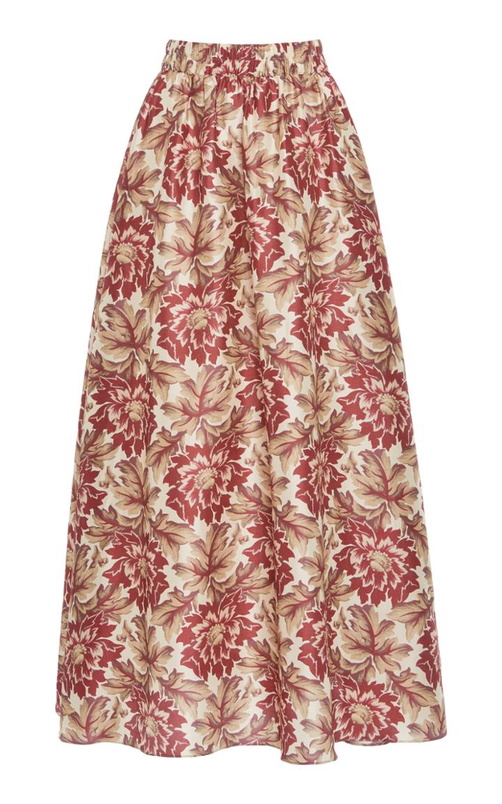Moda Operandi Sir The Label Valetta Silk Maxi Skirt