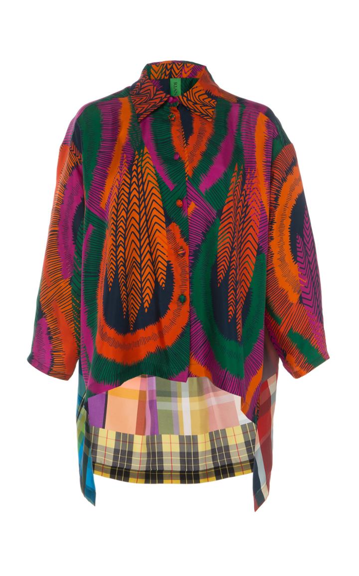 Rianna + Nina Kathi Carnaval Silk Blouse
