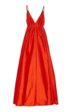 Moda Operandi Paris Georgia Bella V-neck Spaghetti Strap Maxi Dress Size: Xs