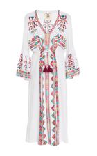 Figue Minette Embroidered Midi Dress
